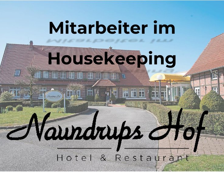 Housekeeping (m/w/d) in Vollzeit