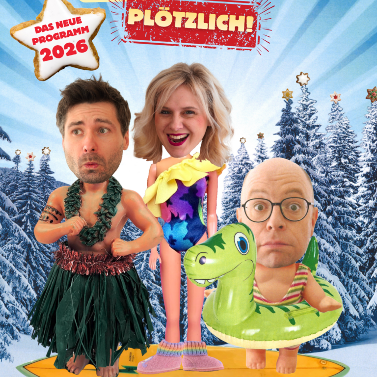 Musik & Literatur Comedy „Weihnachten kommt immer so plötzlich“  und 4-Gang Menü am 12. Dezember 2026
