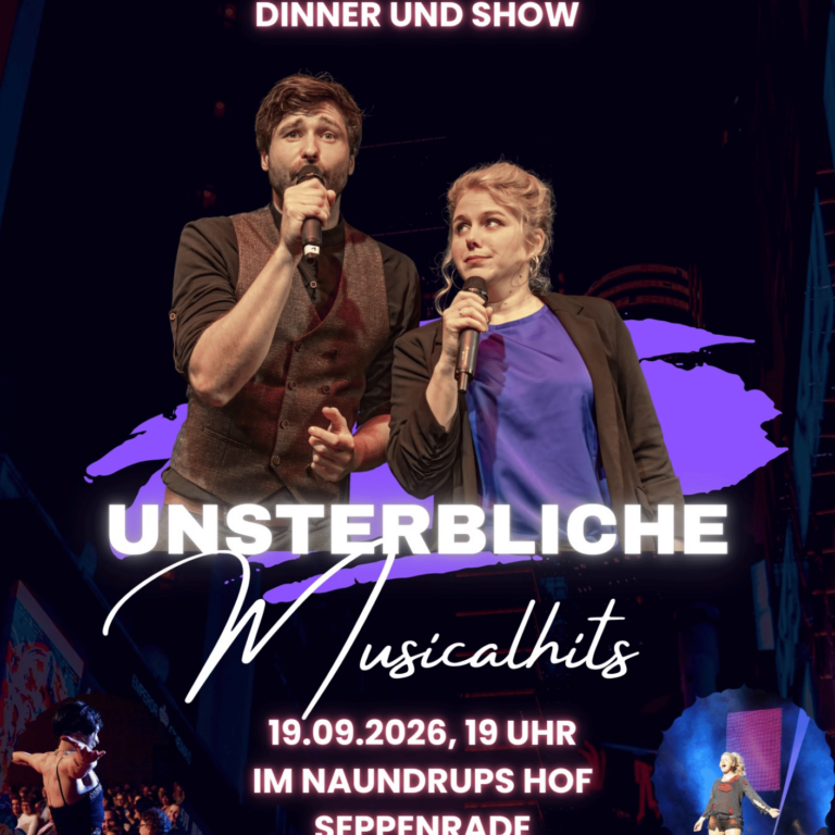 Unsterbliche Musicalhits – Dinner & Show